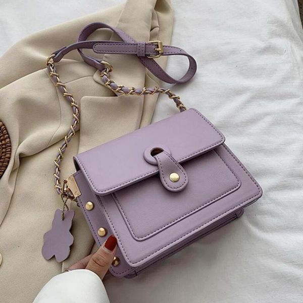 solid color square crossbody bag 2020 new high-quality pu leather women's handbag chain shoulder messenger bag travel
solid color square crossbody bag 2020 new high-quality pu leather women's handbag chain shoulder messenger bag travel
