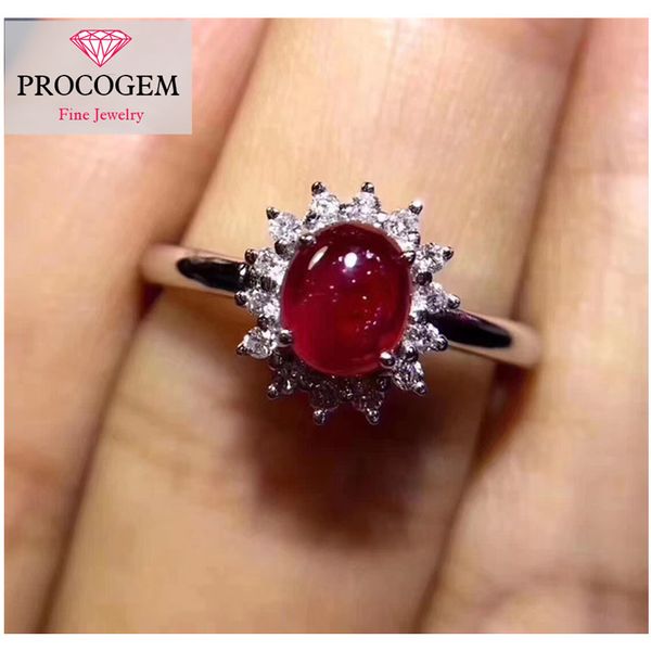 procogem classic natural red ruby rings 1ct 5x7mm oval 100% genuine gemstones for women fine jewelry 925 sterling silver #363 cj191219, Slivery;golden
procogem classic natural red ruby rings 1ct 5x7mm oval 100% genuine gemstones for women fine jewelry 925 sterling silver #363 cj191219, Slivery;golden