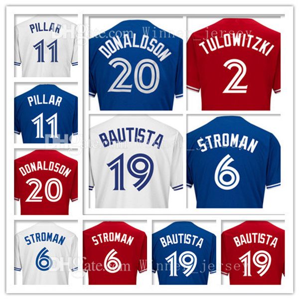 toronto 2 20 josh donaldson baseball jerseys embroidery 19 jose bautista 6 marcus stroman 11 kevin pilar jersey, Blue;black
toronto 2 20 josh donaldson baseball jerseys embroidery 19 jose bautista 6 marcus stroman 11 kevin pilar jersey, Blue;black