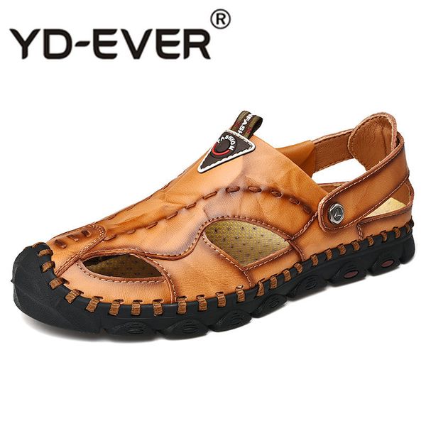 men real leather sandals outdoor 2019 summer beach men shoes slippers breathable roman casual shoes footwear walking sandals, Black
men real leather sandals outdoor 2019 summer beach men shoes slippers breathable roman casual shoes footwear walking sandals, Black