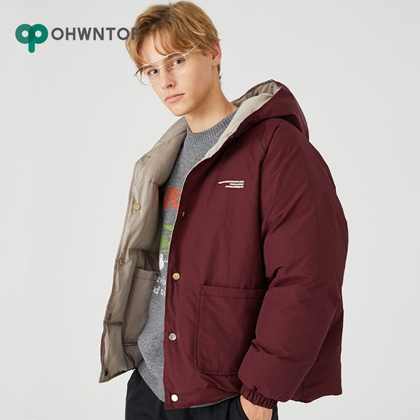 men's down & parkas hip hop reversible jacket parka men padded windbreaker harajuku puffer coat warm hooded outwear thick streetwear, Black
men's down & parkas hip hop reversible jacket parka men padded windbreaker harajuku puffer coat warm hooded outwear thick streetwear, Black