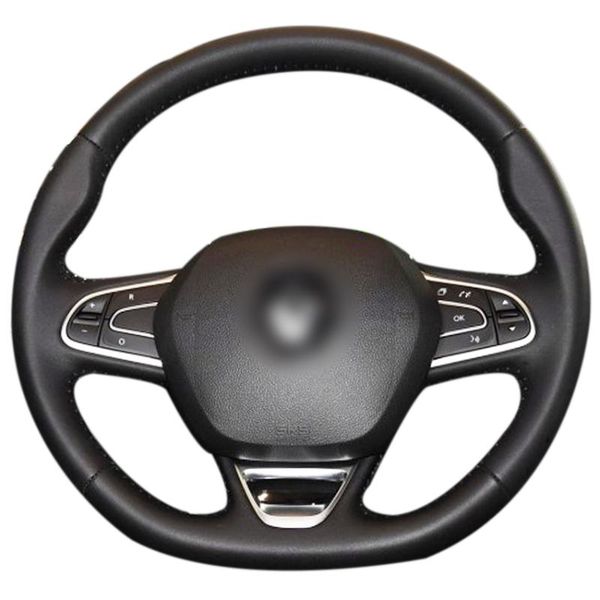 hand sew black genuine leather car steering wheel cover for kadjar 2015-2019 koleos 2017-2019 megane 2016-2019
hand sew black genuine leather car steering wheel cover for kadjar 2015-2019 koleos 2017-2019 megane 2016-2019