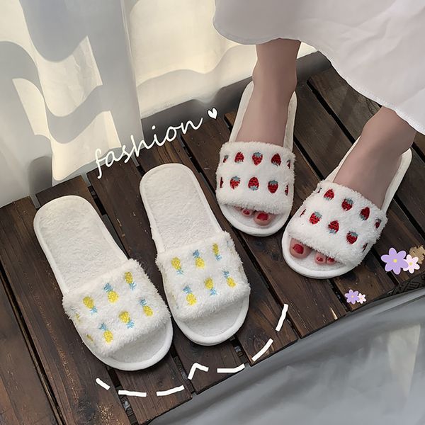 women's indoor cotton slippers sizes 36-41kawaii winter warm fluffy shoes fruit cotton slippers wholesale, Black
women's indoor cotton slippers sizes 36-41kawaii winter warm fluffy shoes fruit cotton slippers wholesale, Black