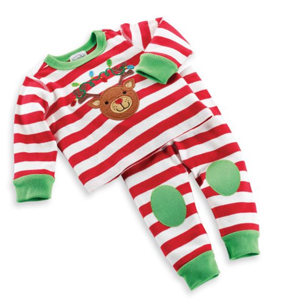 designer-new children's striped christmas deer suit long sleeved home wear autumn outfit two pcs sets shirt +trousers two pcs suit, White
designer-new children's striped christmas deer suit long sleeved home wear autumn outfit two pcs sets shirt +trousers two pcs suit, White