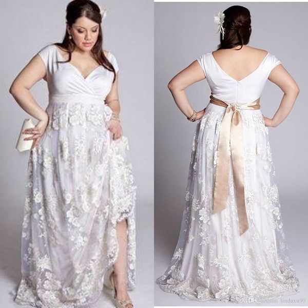 plus size 2019 wedding dresses off shoulder lace appliqued bridal gowns boho vestidos de novia backless country beach wedding dress custom, White
plus size 2019 wedding dresses off shoulder lace appliqued bridal gowns boho vestidos de novia backless country beach wedding dress custom, White