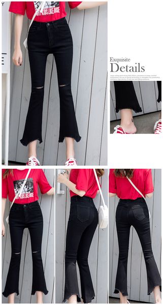 jin yi lai black ladies' small slacks jeans s morality, Blue
jin yi lai black ladies' small slacks jeans s morality, Blue