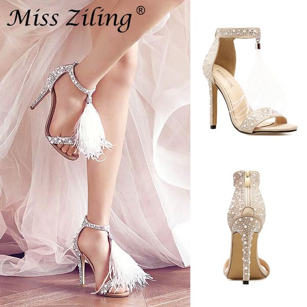 europe and the united states fan fashion women's sandals 2019 summer new fish mouth hair beads beads with super high heels women diamon, Black
europe and the united states fan fashion women's sandals 2019 summer new fish mouth hair beads beads with super high heels women diamon, Black