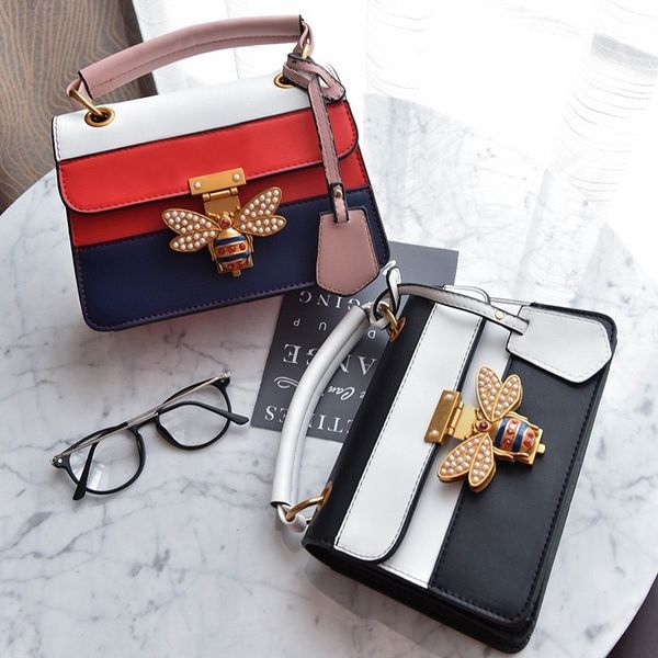 crossbody bag women colorful splicing little bee bags design handbag female shoulder bags messenger bag sac femme
crossbody bag women colorful splicing little bee bags design handbag female shoulder bags messenger bag sac femme