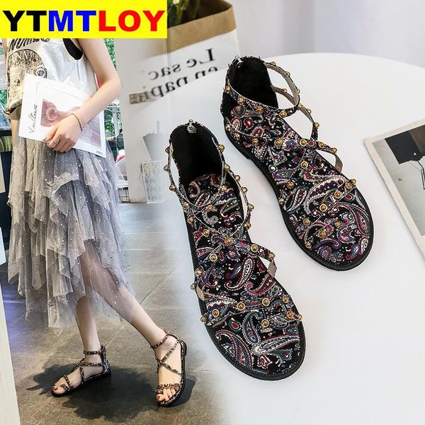 summer women thong sandals candy color corss tied female bohemia lace up casual beach shoes ladies fashion flat footwear, Black
summer women thong sandals candy color corss tied female bohemia lace up casual beach shoes ladies fashion flat footwear, Black