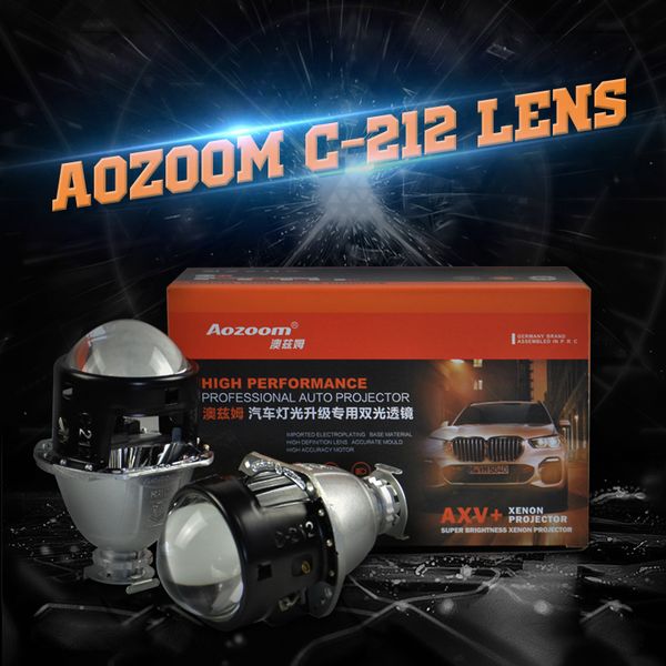 aozoom 2.5 inch c-212 h1 bi- xenon lens for car auto retrofit hi/low hid projector suit for h1 xenon headlight
aozoom 2.5 inch c-212 h1 bi- xenon lens for car auto retrofit hi/low hid projector suit for h1 xenon headlight