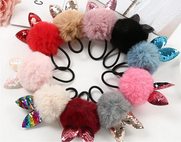 500pcs fur ball elastic hair band cute girls children cat ear pompom hair rope, Slivery;white
500pcs fur ball elastic hair band cute girls children cat ear pompom hair rope, Slivery;white