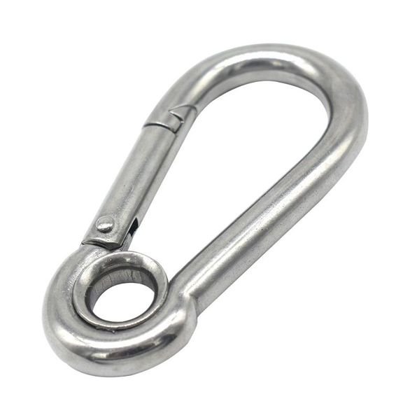 3 4 inch stainless steel heavy duty carabiner clips keychain with 10mm round hole snap hook quick links safety chain
3 4 inch stainless steel heavy duty carabiner clips keychain with 10mm round hole snap hook quick links safety chain