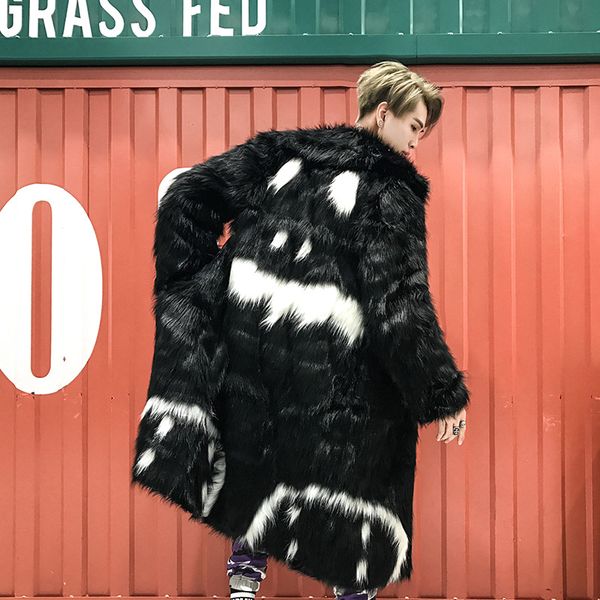 faux fur coat 2019 winter leather jacket clothes long jackets men luxury thicken warm plus size long male plush coat, Black
faux fur coat 2019 winter leather jacket clothes long jackets men luxury thicken warm plus size long male plush coat, Black