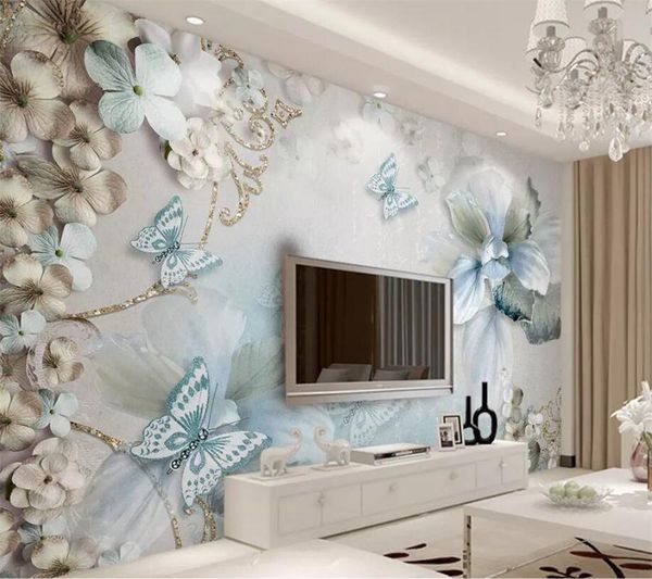 customized large wallpaper 3d stereo p murals mediterranean flowers butterfly beautiful jewelry living room tv wall paper
customized large wallpaper 3d stereo p murals mediterranean flowers butterfly beautiful jewelry living room tv wall paper
