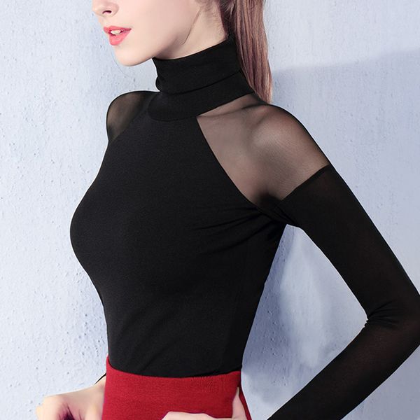 women spring and autumn gauze turtleneck full sleeve strapless lace t-shirt white gray and wine red/pink sg26113
women spring and autumn gauze turtleneck full sleeve strapless lace t-shirt white gray and wine red/pink sg26113