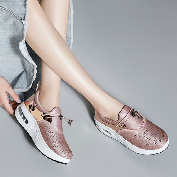 women walking shoes fashion women heightening shoes soft bottom rocking rhinestone temperament women's swing j6-24, Black
women walking shoes fashion women heightening shoes soft bottom rocking rhinestone temperament women's swing j6-24, Black