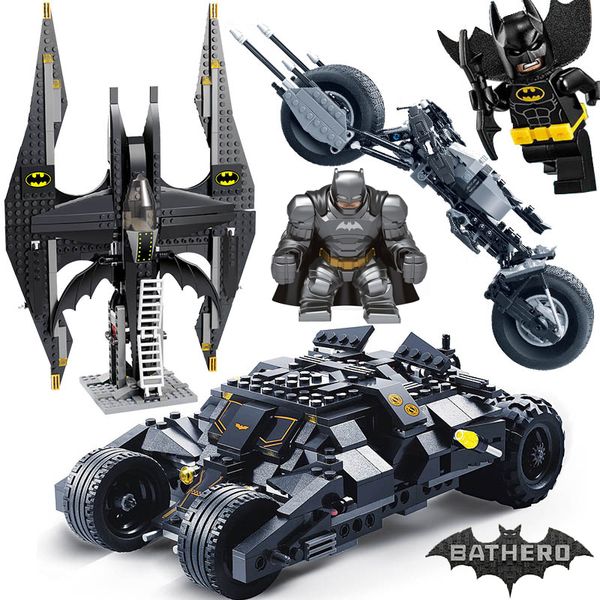comaptible legoing batman tumbler movies figures batpod batmobile set building blocks kids toys technic bricks
comaptible legoing batman tumbler movies figures batpod batmobile set building blocks kids toys technic bricks