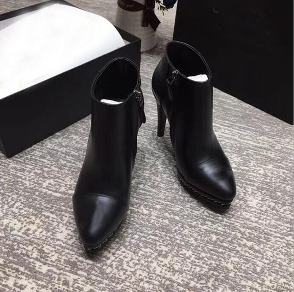 2018 shark lock folder mid calf women wedge boots height increasing high heels shoes martin layer boots women, Black
2018 shark lock folder mid calf women wedge boots height increasing high heels shoes martin layer boots women, Black