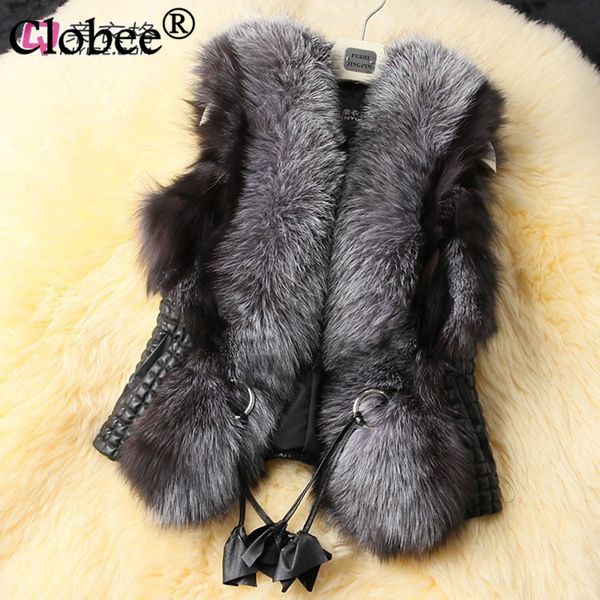 6xl veste femme 2019 colete feminino gilet faux fur vest winter fake fur coat waistcoat women plus size clothing jacket c224, Black;white
6xl veste femme 2019 colete feminino gilet faux fur vest winter fake fur coat waistcoat women plus size clothing jacket c224, Black;white