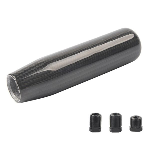 carbon fiber gear shift lever knob manual stick shifter with adapter black for universal car
carbon fiber gear shift lever knob manual stick shifter with adapter black for universal car