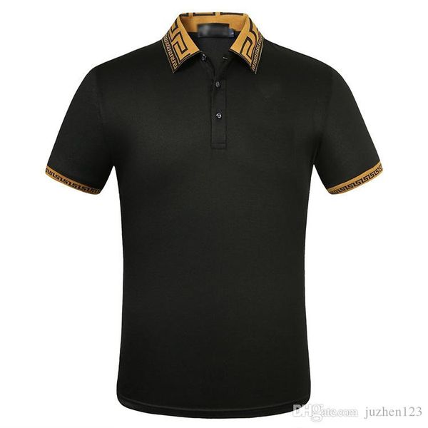 2020 poloshirt solid polo shirt men luxury polo shirts short sleeve men's basic cotton polos for boys brand designer polo homme mp78, White;black
2020 poloshirt solid polo shirt men luxury polo shirts short sleeve men's basic cotton polos for boys brand designer polo homme mp78, White;black