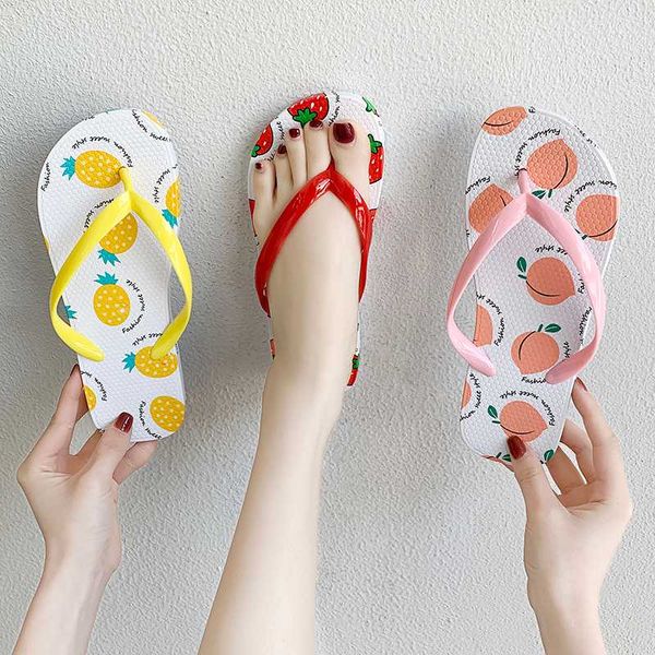 in the summer of female strawberry wears outside beach shoes, fashionable ins tidal flat non-slip cute holiday, Black
in the summer of female strawberry wears outside beach shoes, fashionable ins tidal flat non-slip cute holiday, Black