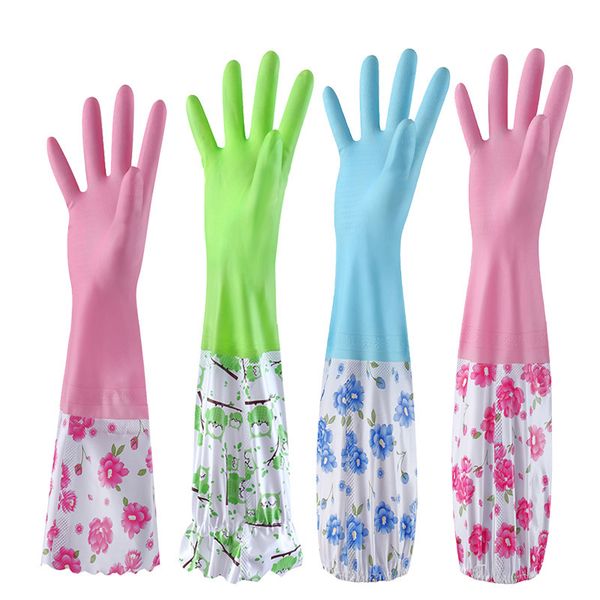 kitchen durable thick latex cleaning housework dishwashing plus plush warmth clothes waterproof elasticity rubber work glove c19, Blue;gray
kitchen durable thick latex cleaning housework dishwashing plus plush warmth clothes waterproof elasticity rubber work glove c19, Blue;gray