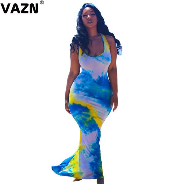 vazn colors print 2020 summer lady floor-length dress sleeveless backless turmpet dress lady holiday beach fashion, Black;gray
vazn colors print 2020 summer lady floor-length dress sleeveless backless turmpet dress lady holiday beach fashion, Black;gray