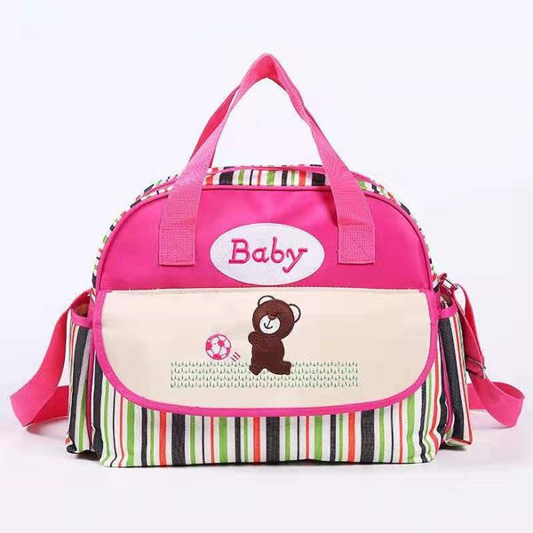 diaper bag cartoon bear multi-functional hand mother's bag large capacity oblique diaper
diaper bag cartoon bear multi-functional hand mother's bag large capacity oblique diaper