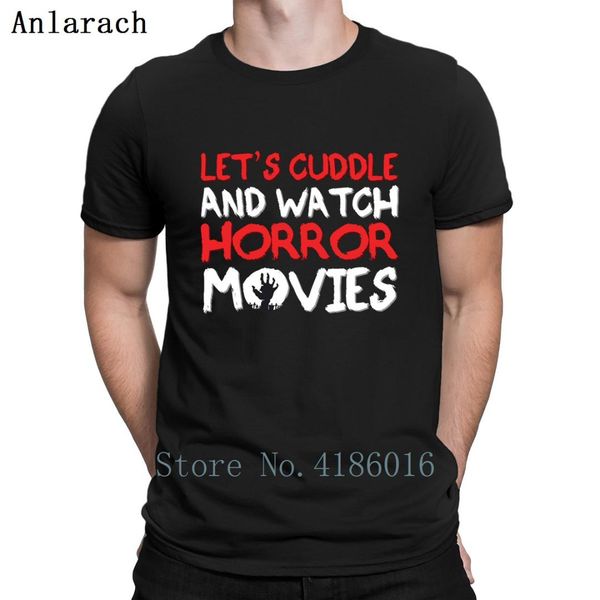 let's cuddle and watch horror movies t shirt character cotton simple spring autumn streetwear casual fitness clothing cute, White;black
let's cuddle and watch horror movies t shirt character cotton simple spring autumn streetwear casual fitness clothing cute, White;black
