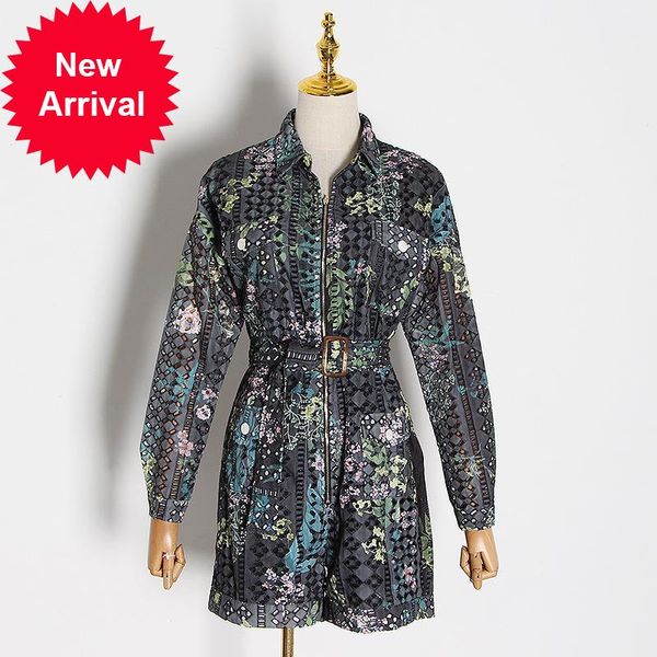 high qualiy women 2020 spring embroidered hollow print lapel high waist slim vacation elegant jumpsuit brand party clothes, Black;white
high qualiy women 2020 spring embroidered hollow print lapel high waist slim vacation elegant jumpsuit brand party clothes, Black;white