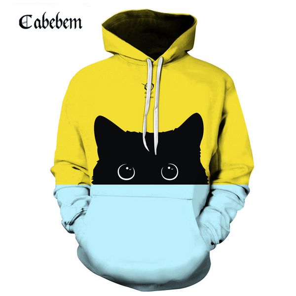 new men cat hoodies 3d hoodie sweatshirts tracksutis funny hoody pullover brand coats male hip hop streetwear autumn, Black
new men cat hoodies 3d hoodie sweatshirts tracksutis funny hoody pullover brand coats male hip hop streetwear autumn, Black