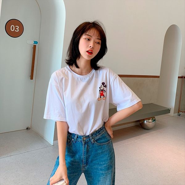 2020 pure white cotton cartoonmouse loose casual 2020 pure white short-sleeved cotton cartoonmouse t-shirt loose casual short-sleeved t-shir
2020 pure white cotton cartoonmouse loose casual 2020 pure white short-sleeved cotton cartoonmouse t-shirt loose casual short-sleeved t-shir