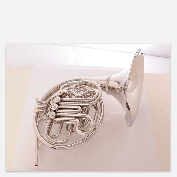 new arrival bach french horn four-key b/f tone nickel plated musical instrument with mouthpiece case ing
new arrival bach french horn four-key b/f tone nickel plated musical instrument with mouthpiece case ing