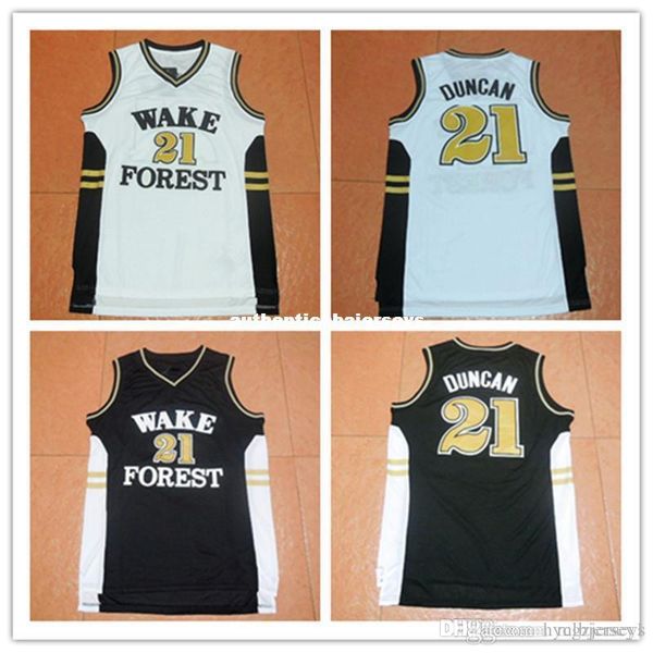 custom #tim duncan wake forest college basketball jersey stitched customize any size and name, Black;blue
custom #tim duncan wake forest college basketball jersey stitched customize any size and name, Black;blue