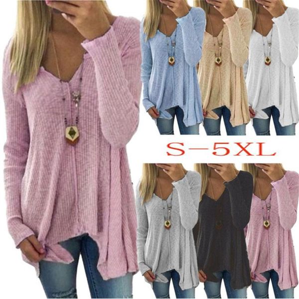 nducjsi women pullovers elastic sweater 4xl 5xl plus size pullover v-neck casual irregular casual spring ladies knitted, White;black
nducjsi women pullovers elastic sweater 4xl 5xl plus size pullover v-neck casual irregular casual spring ladies knitted, White;black
