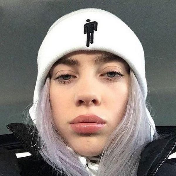 2019 billie eilish beanies hats cuffed plain beanie warm knitted winter hats for men women solid hip-hop toca gorrom-czx5, Blue;gray
2019 billie eilish beanies hats cuffed plain beanie warm knitted winter hats for men women solid hip-hop toca gorrom-czx5, Blue;gray