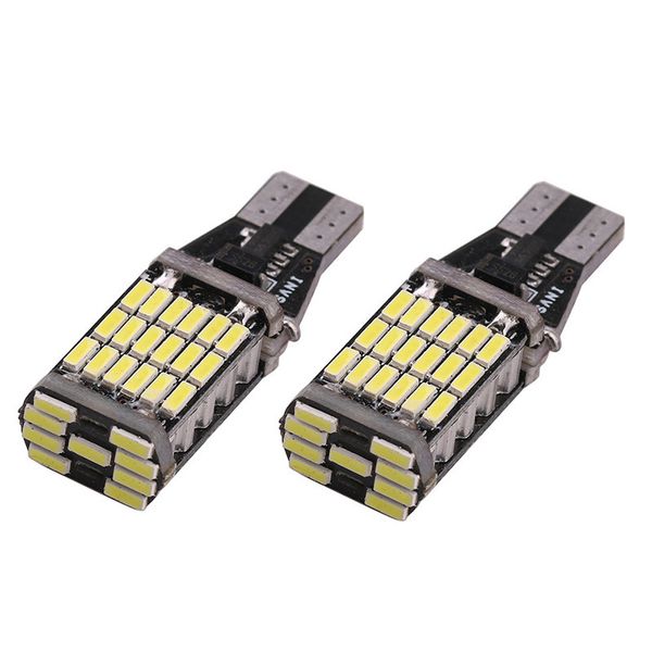 2pcs/lot t15 4014 45leds turn signal lights brake lights reversing super bright w16w car auto canbus reverse light
2pcs/lot t15 4014 45leds turn signal lights brake lights reversing super bright w16w car auto canbus reverse light