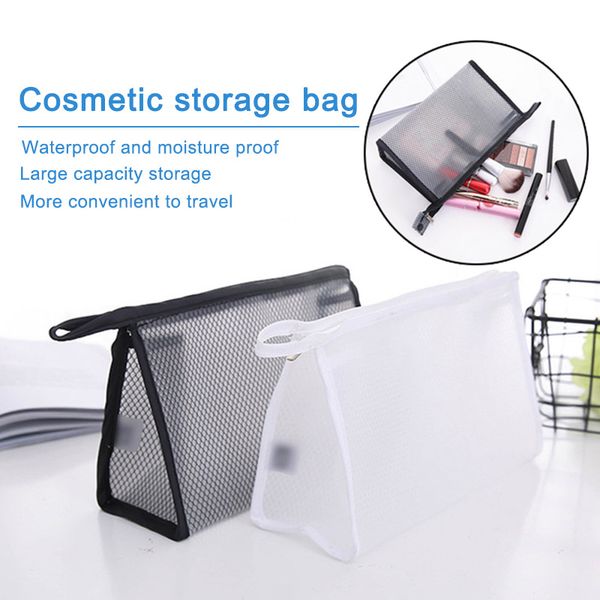 1 pcs portable cosmetic bag waterproof eva makeup bags translucent grid storage travel bag new
1 pcs portable cosmetic bag waterproof eva makeup bags translucent grid storage travel bag new