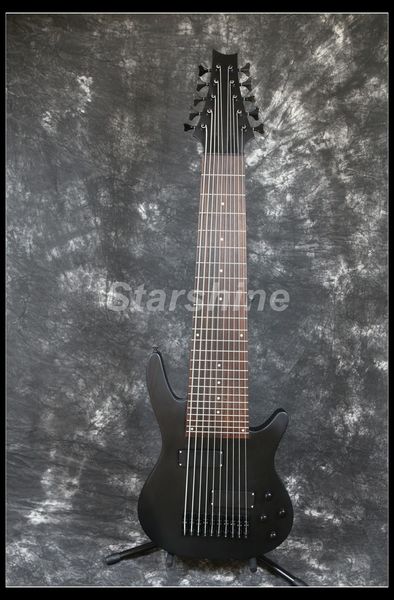 Звездное 10 струнных Электрическая бас-гитара YL-10BB Matt Black Metal липа Body Black Hardware Fixed Bridg
Звездное 10 струнных Электрическая бас-гитара YL-10BB Matt Black Metal липа Body Black Hardware Fixed Bridg