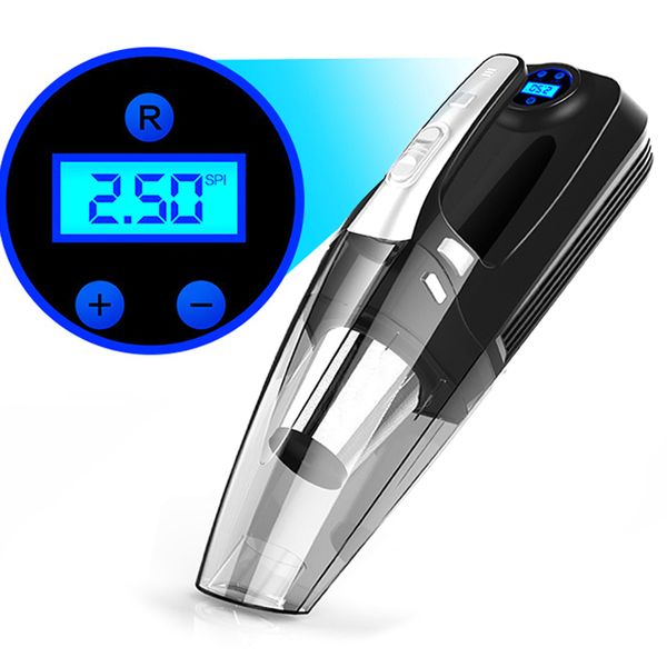 multi function car vacuum cleaner + inflator pump with digital display portable car dual use auto inflatable air compressor
multi function car vacuum cleaner + inflator pump with digital display portable car dual use auto inflatable air compressor