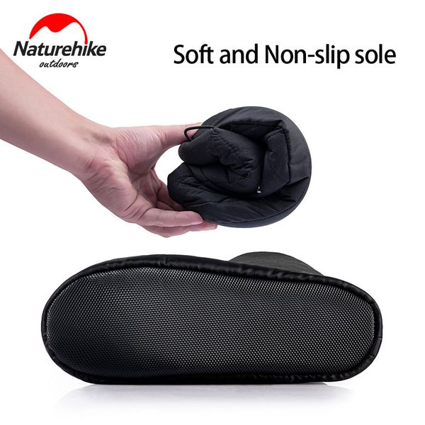 naturehike camping hiking warm shoes outdoor insulation windproof waterproof indoor portable cotton shoes, Black
naturehike camping hiking warm shoes outdoor insulation windproof waterproof indoor portable cotton shoes, Black