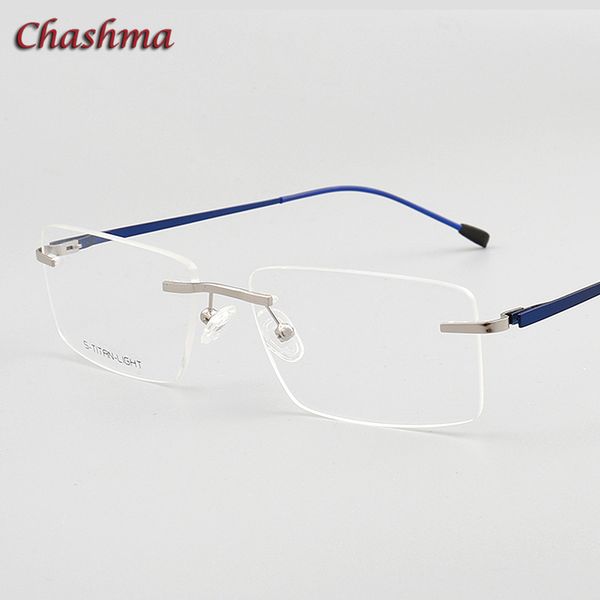 chashma designer eyewear optical prescription titanium frame for men rimless light eyeglass hinge quality glasses frame men, Black
chashma designer eyewear optical prescription titanium frame for men rimless light eyeglass hinge quality glasses frame men, Black