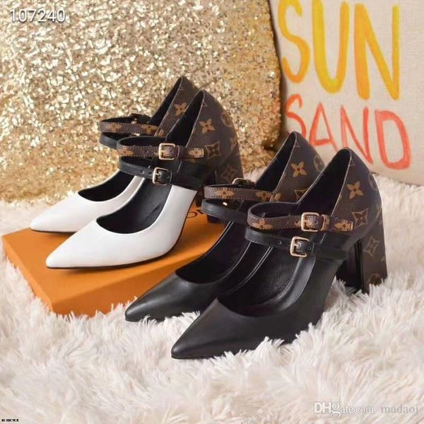 19wn the new patent leather shoes female 2019 spring thick with square head deep mouth with female leather shoes in the shoes yecq3, Black
19wn the new patent leather shoes female 2019 spring thick with square head deep mouth with female leather shoes in the shoes yecq3, Black