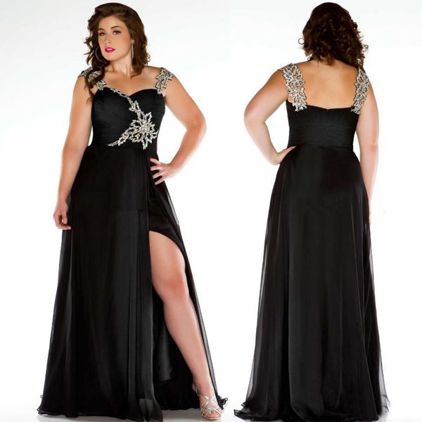 black plus size dresses evening wear spaghetti straps pleats beaded chiffon maxi special occasion dress formal party prom gowns sd3418
black plus size dresses evening wear spaghetti straps pleats beaded chiffon maxi special occasion dress formal party prom gowns sd3418