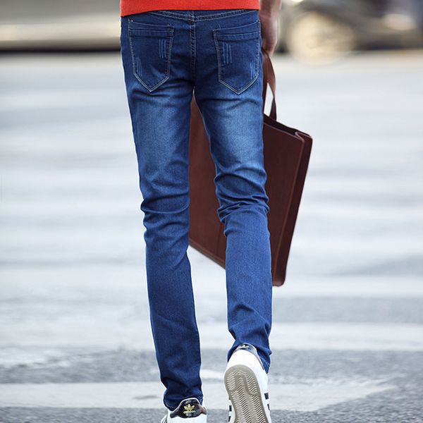 jeans new style large size jeans micro elastic autumn cat whisker cotton cowboy pencil pants youth cowboy trousers, Blue
jeans new style large size jeans micro elastic autumn cat whisker cotton cowboy pencil pants youth cowboy trousers, Blue