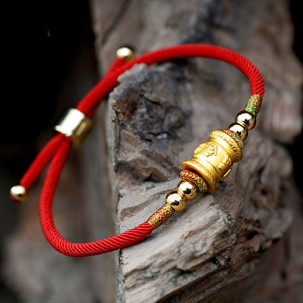 fashion six-word mantra bracelets this year transfer beads red rope new female sale, Golden;silver
fashion six-word mantra bracelets this year transfer beads red rope new female sale, Golden;silver