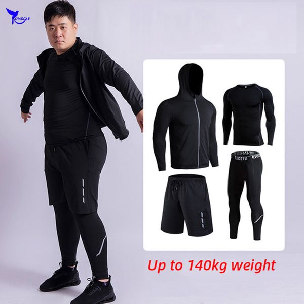 quick dry 4 pcs plus size 5xl 6xl mens sport suits compression running set sportswear clothing gym fitness training tracksuit, Black;blue
quick dry 4 pcs plus size 5xl 6xl mens sport suits compression running set sportswear clothing gym fitness training tracksuit, Black;blue