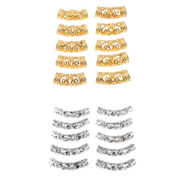 set of 20 hair extension wigs decoration tubes dreadlocks metal plated beads cuffs 0.8cm
set of 20 hair extension wigs decoration tubes dreadlocks metal plated beads cuffs 0.8cm