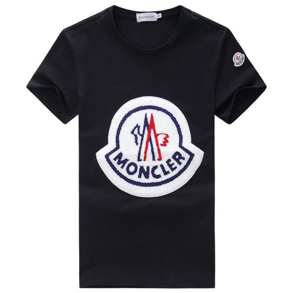 New fa hion port t hirt for men ummer o neck hort leeve men de igner t hirt embroidered cotton t hirt men, White;black
New fa hion port t hirt for men ummer o neck hort leeve men de igner t hirt embroidered cotton t hirt men, White;black